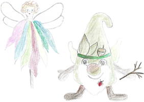 Elfe und Troll